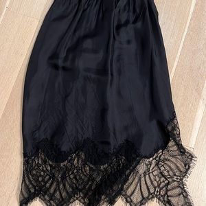 Helmet Lang slip skirt